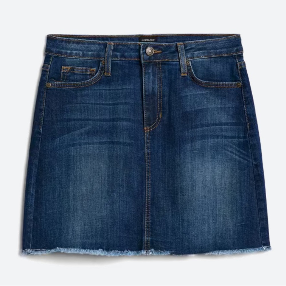 Tatiana Denim Skirt by Just Black